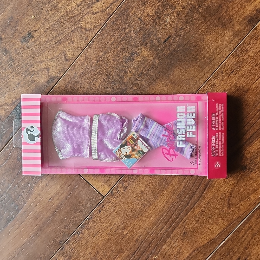 Rare barbie fashion fever athletic outfit
